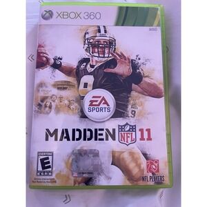 Madden 11 (Microsoft Xbox‎ 360, 2010) NFL Drew Brees Saints